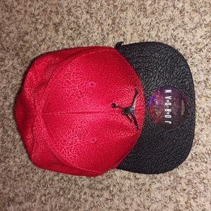 Air Jordan Jumpman Red Black Snapback Toddler Hat